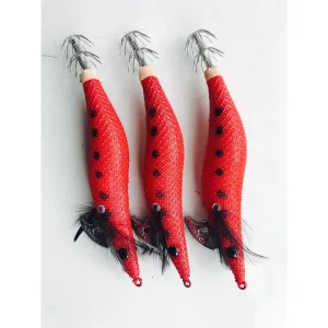 Squid Jigs Bulk Pack Fishing Tackle 25pcs（021）