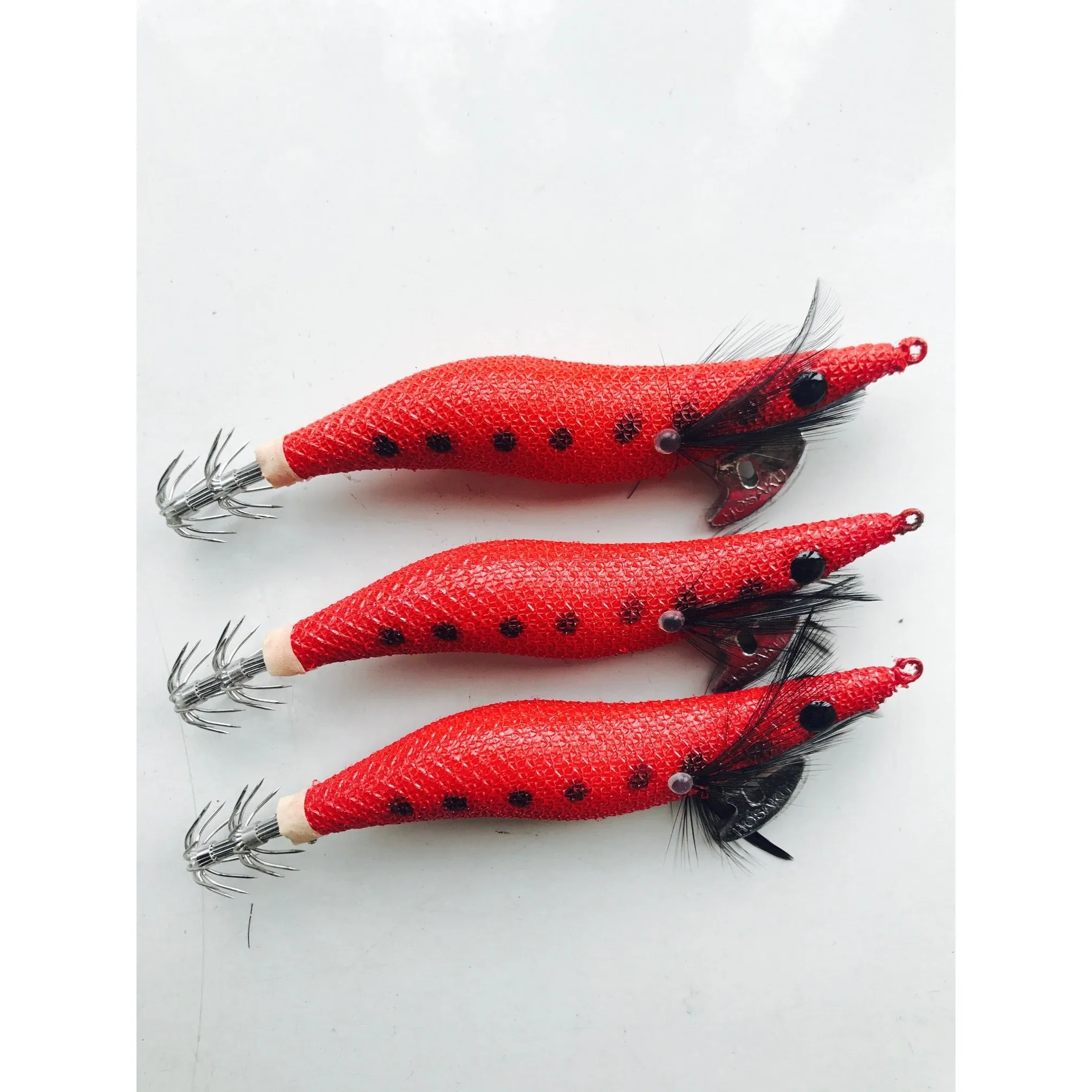 Squid Jigs Bulk Pack Fishing Tackle 25pcs（021）