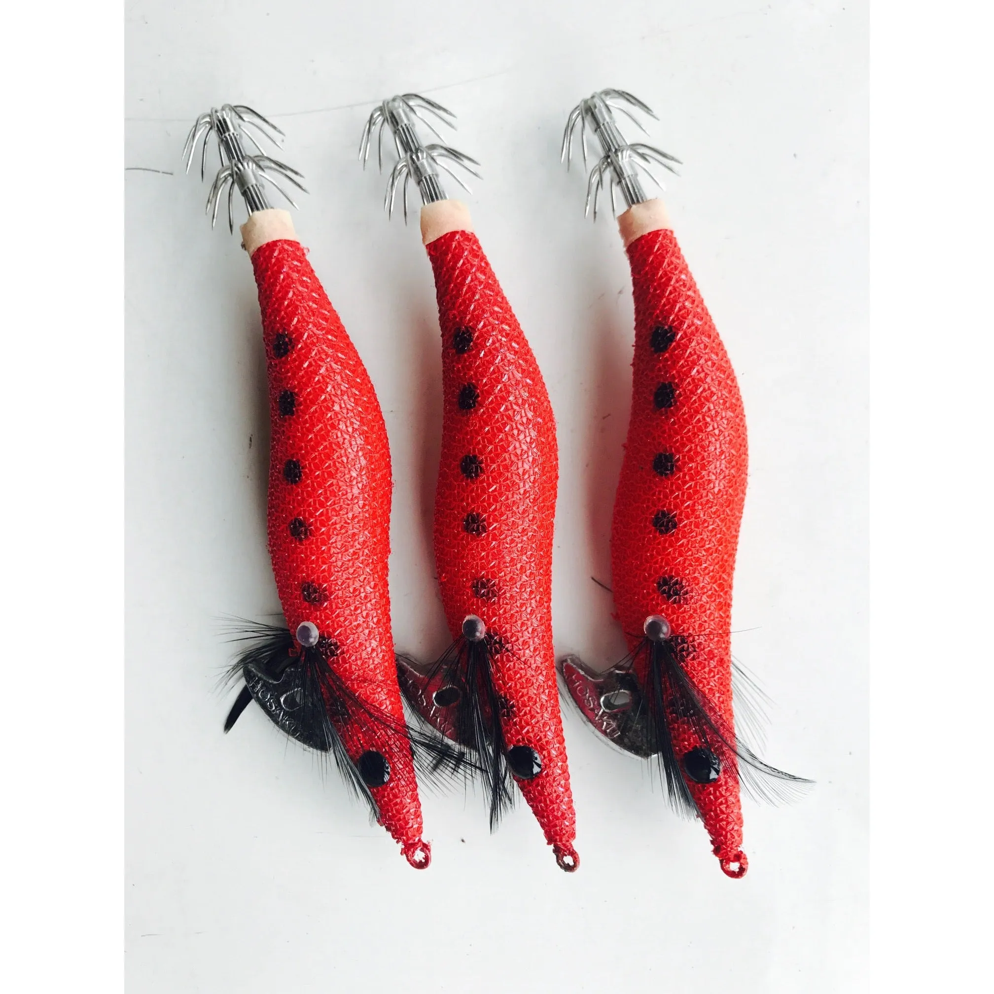 Squid Jigs Bulk Pack Fishing Tackle 25pcs（021）