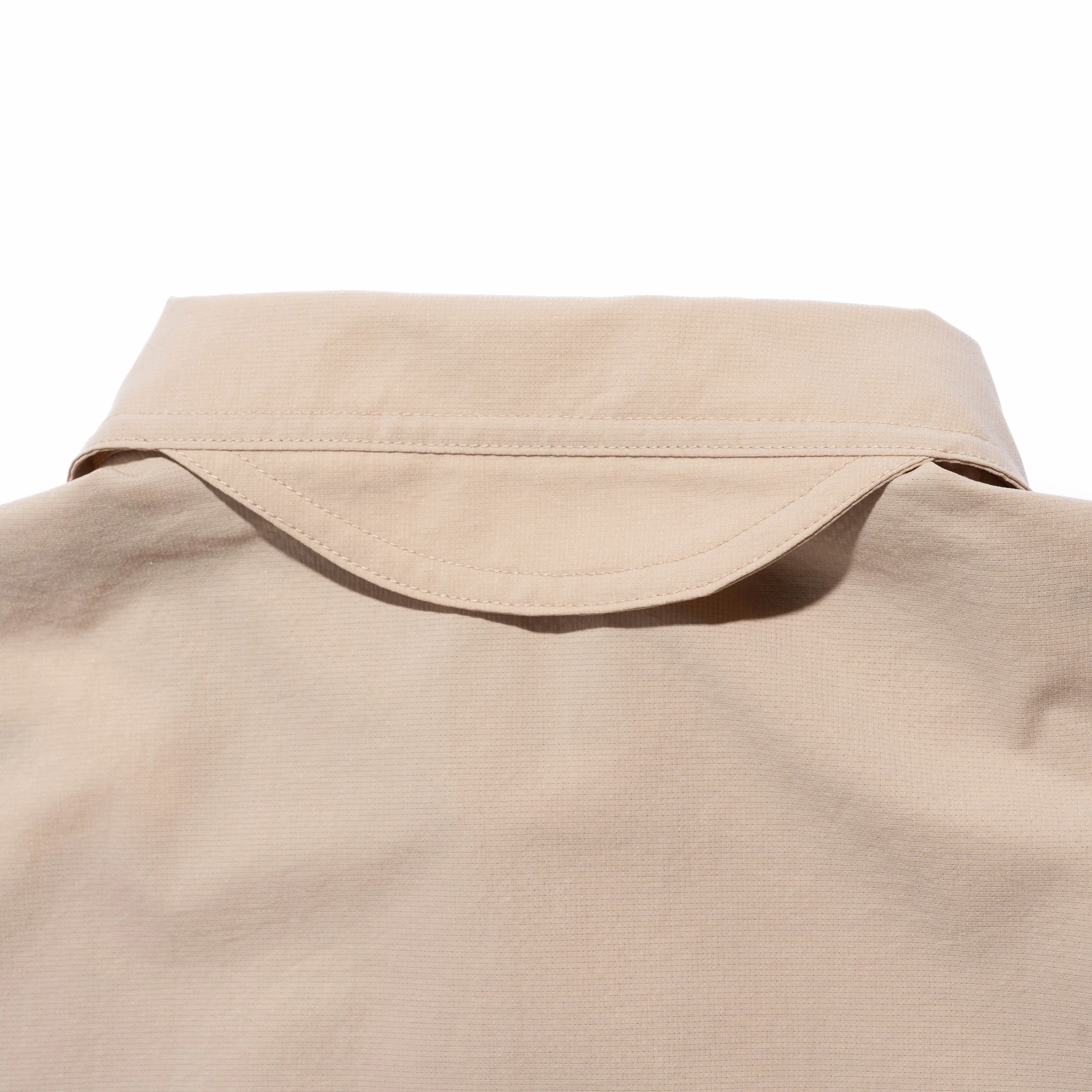 S/S Asymmetric Camp Shirt Silica GZ55103