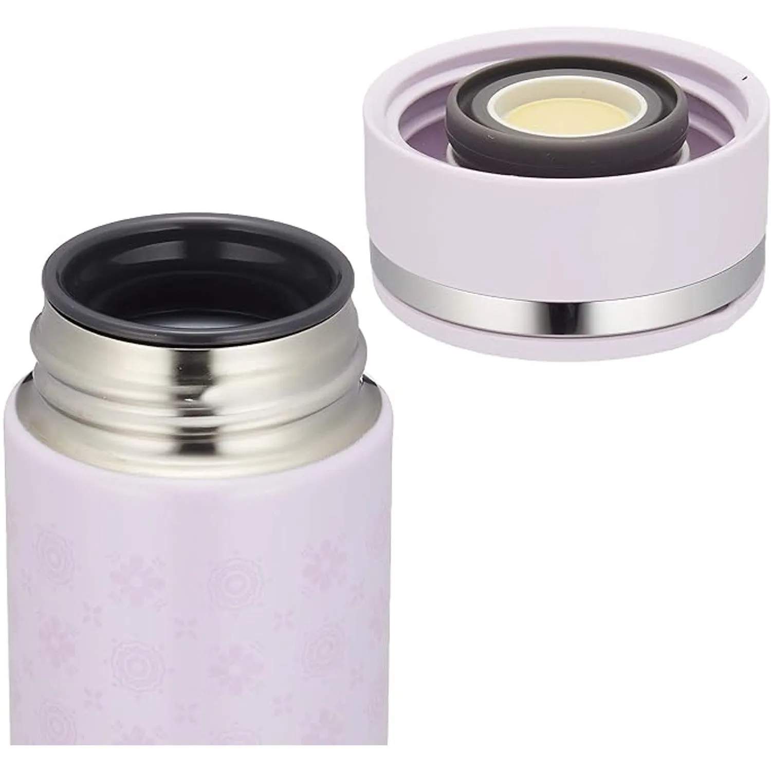 Stainless Steel Vacuum Bottle Direct Drinking Style SM-ED30 Mug 300ml – Pearl Lavender
