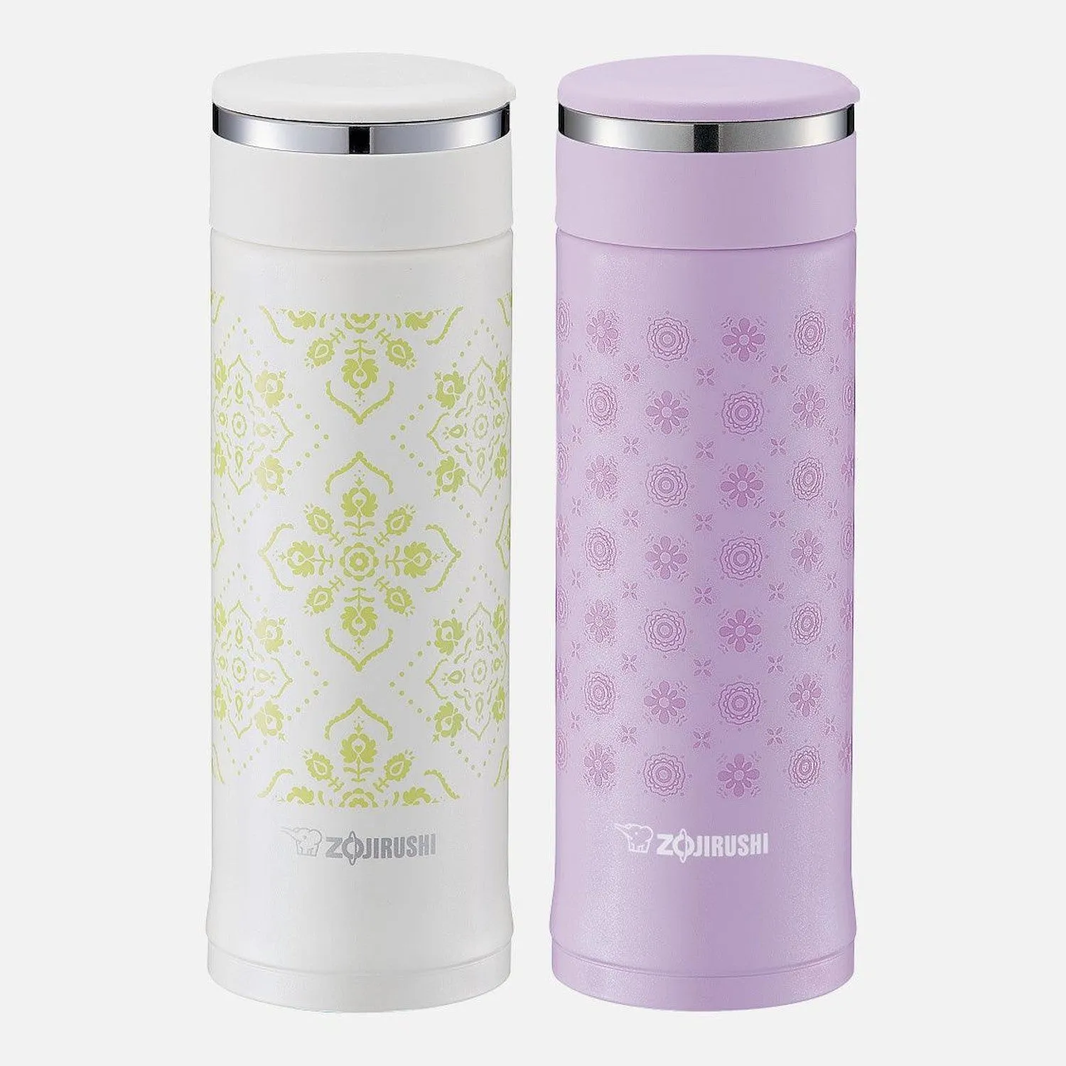 Stainless Steel Vacuum Bottle Direct Drinking Style SM-ED30 Mug 300ml – Pearl Lavender