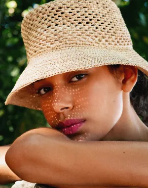 Star Bucket Hat - Natural