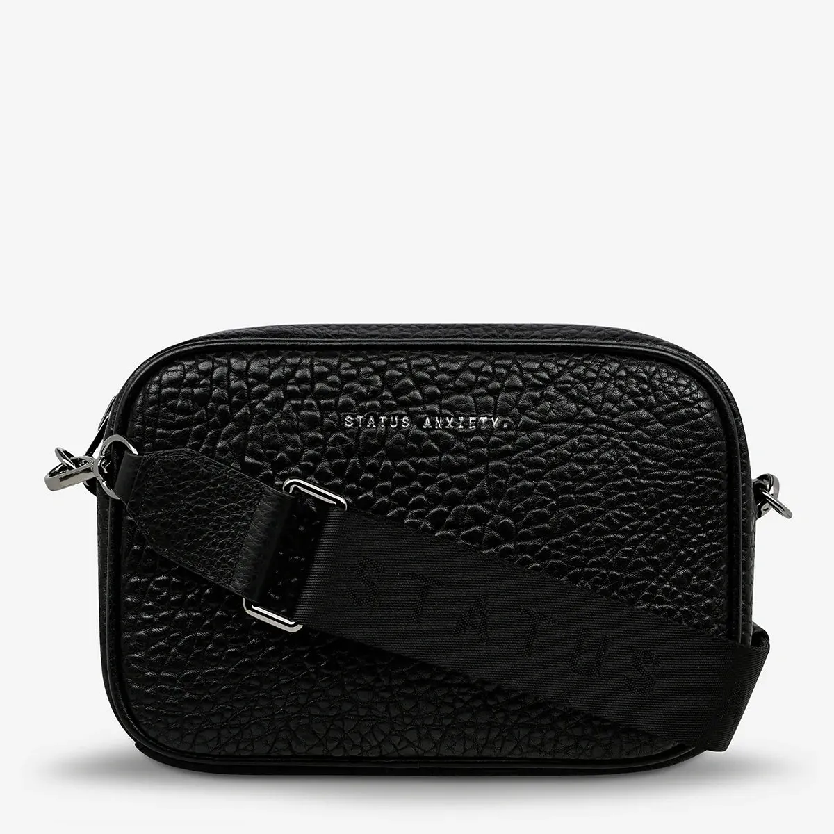 Status Anxiety II PLUNDER w WEBBED STRAP - black pebble