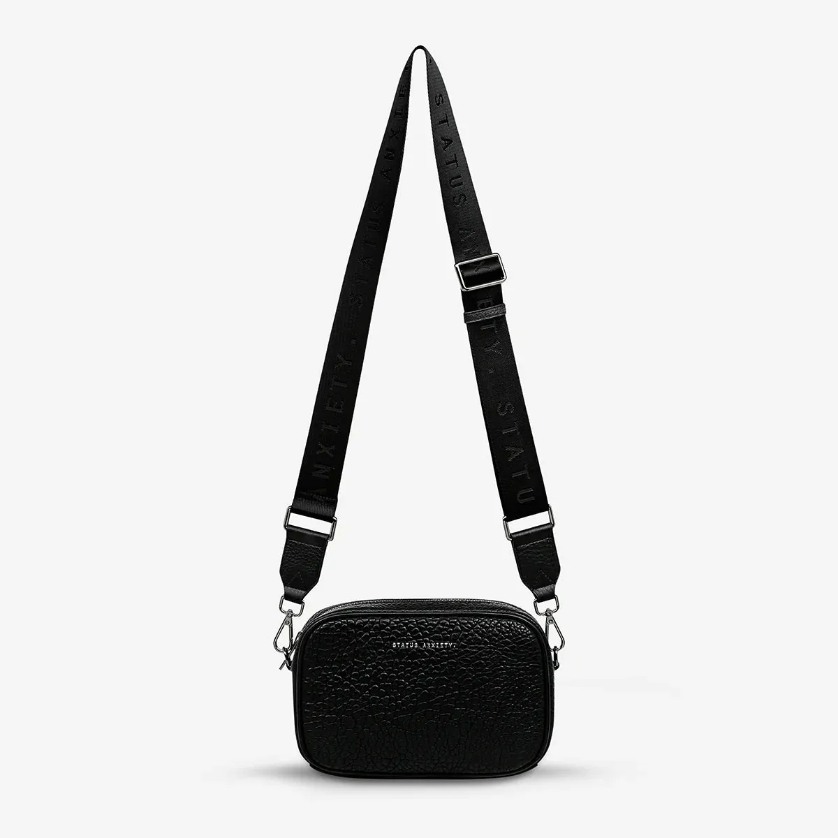 Status Anxiety II PLUNDER w WEBBED STRAP - black pebble