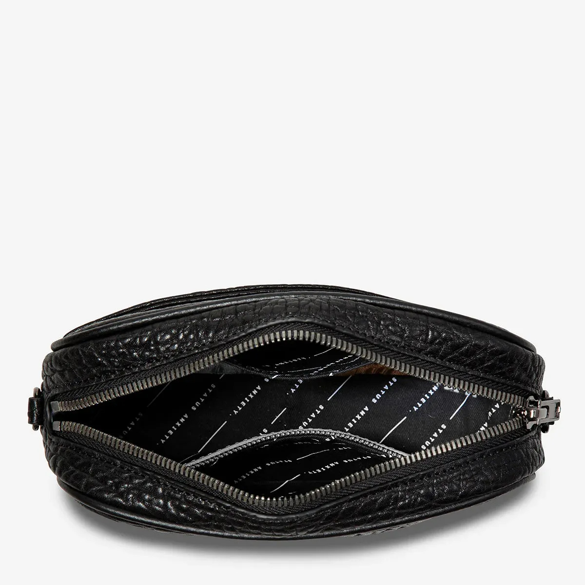 Status Anxiety II PLUNDER w WEBBED STRAP - black pebble