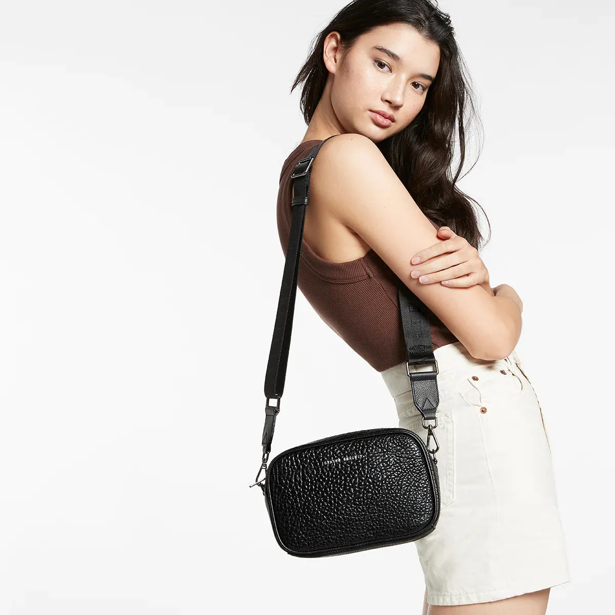 Status Anxiety II PLUNDER w WEBBED STRAP - black pebble