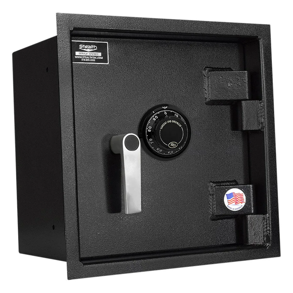 Stealth WSHD1414 Heavy Duty Wall Safe Extra Deep
