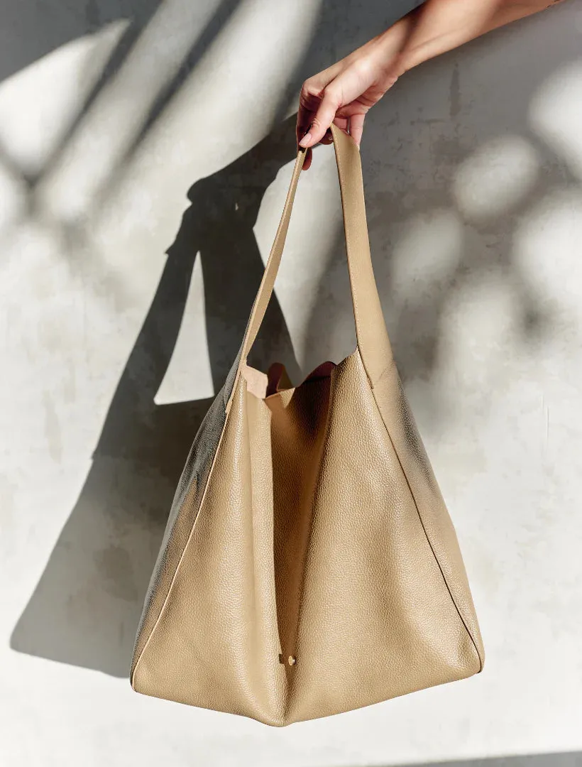 Stevie Slouch Tote - Hazelnut