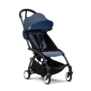 Stokke® YOYO³ Stroller from 6 months - Black/Air France Blue