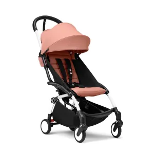 Stokke® YOYO³ Stroller from 6 months - White/Ginger