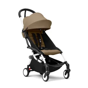 Stokke® YOYO³ Stroller from 6 months - White/Toffee