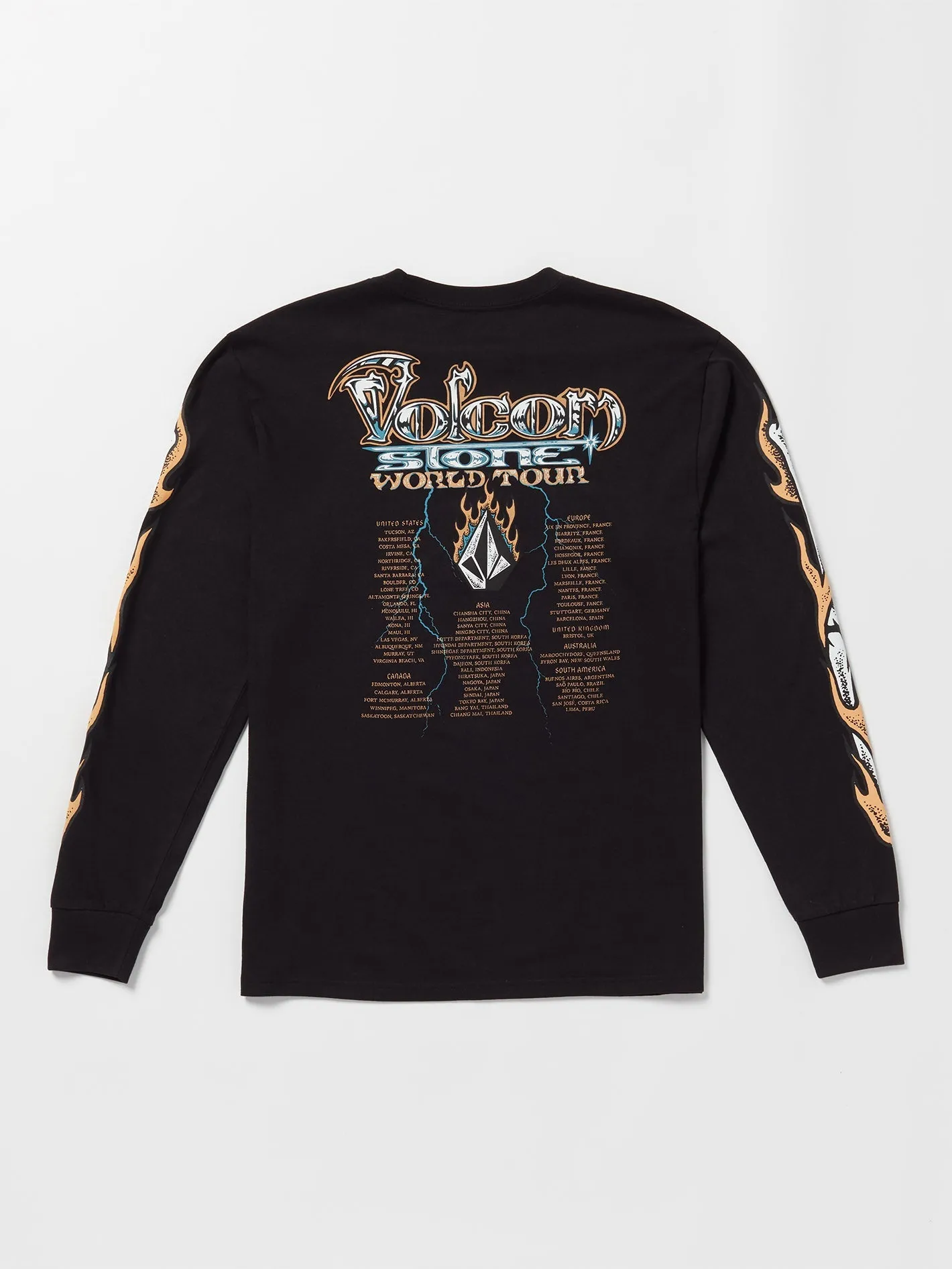 Stone Ghost T-shirt - BLACK