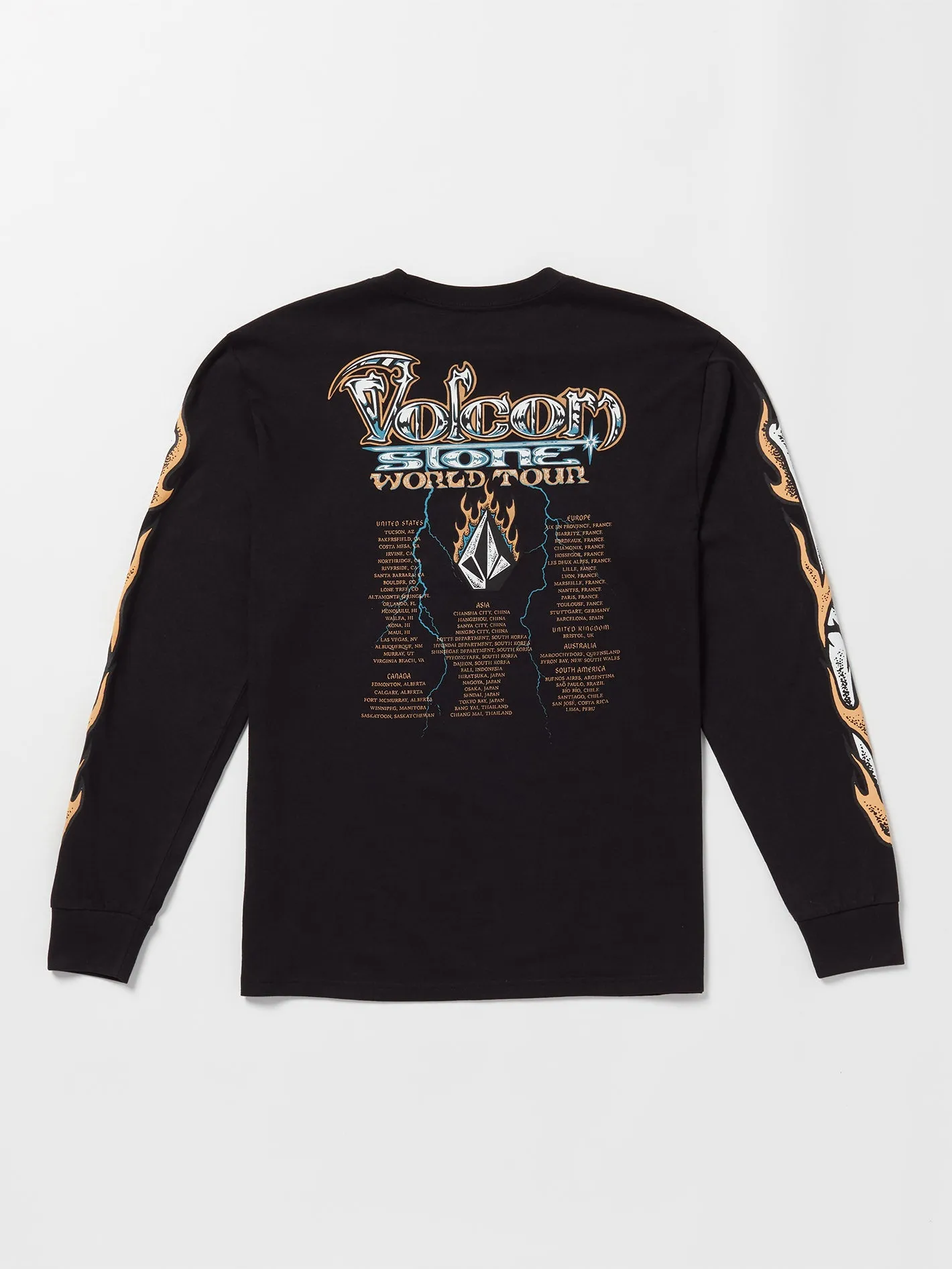 Stone Ghost T-shirt - BLACK