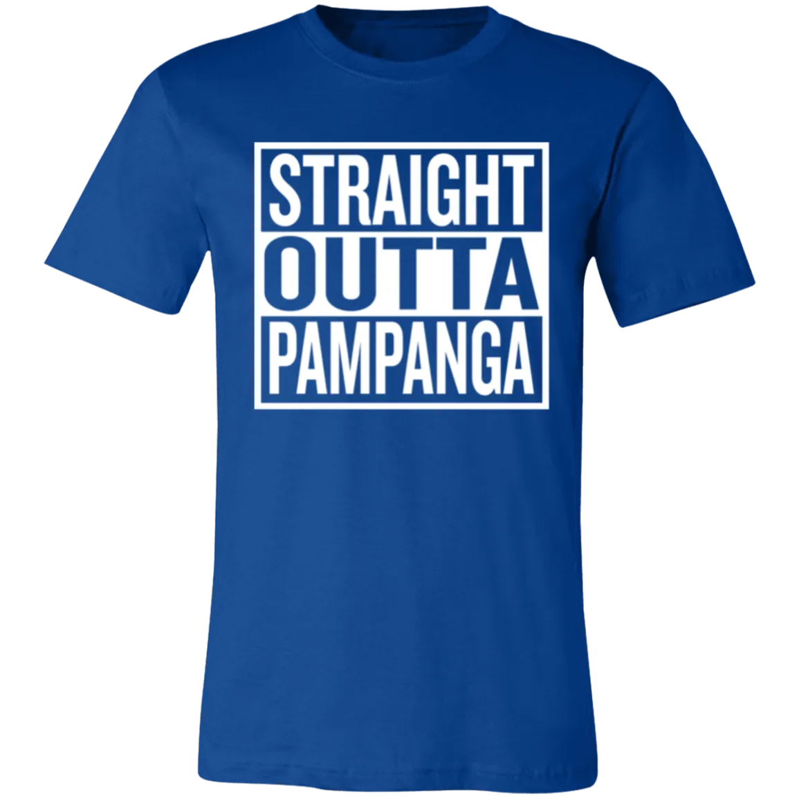 Straight Outta Pampanga Unisex Jersey T-Shirt