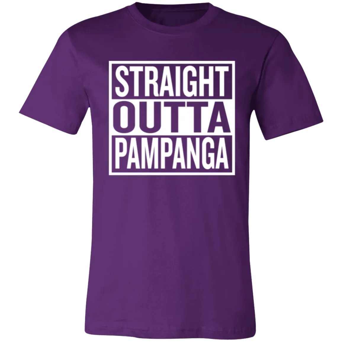 Straight Outta Pampanga Unisex Jersey T-Shirt