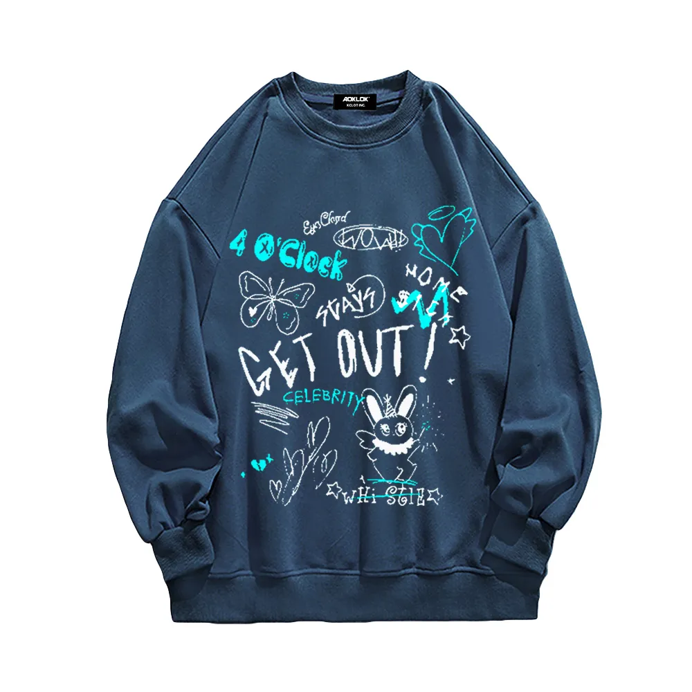 Street personality graffiti Sweatshirt
