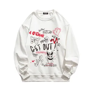 Street personality graffiti Sweatshirt