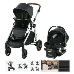 Stroller and car seat graco modes nest2grow, riordan