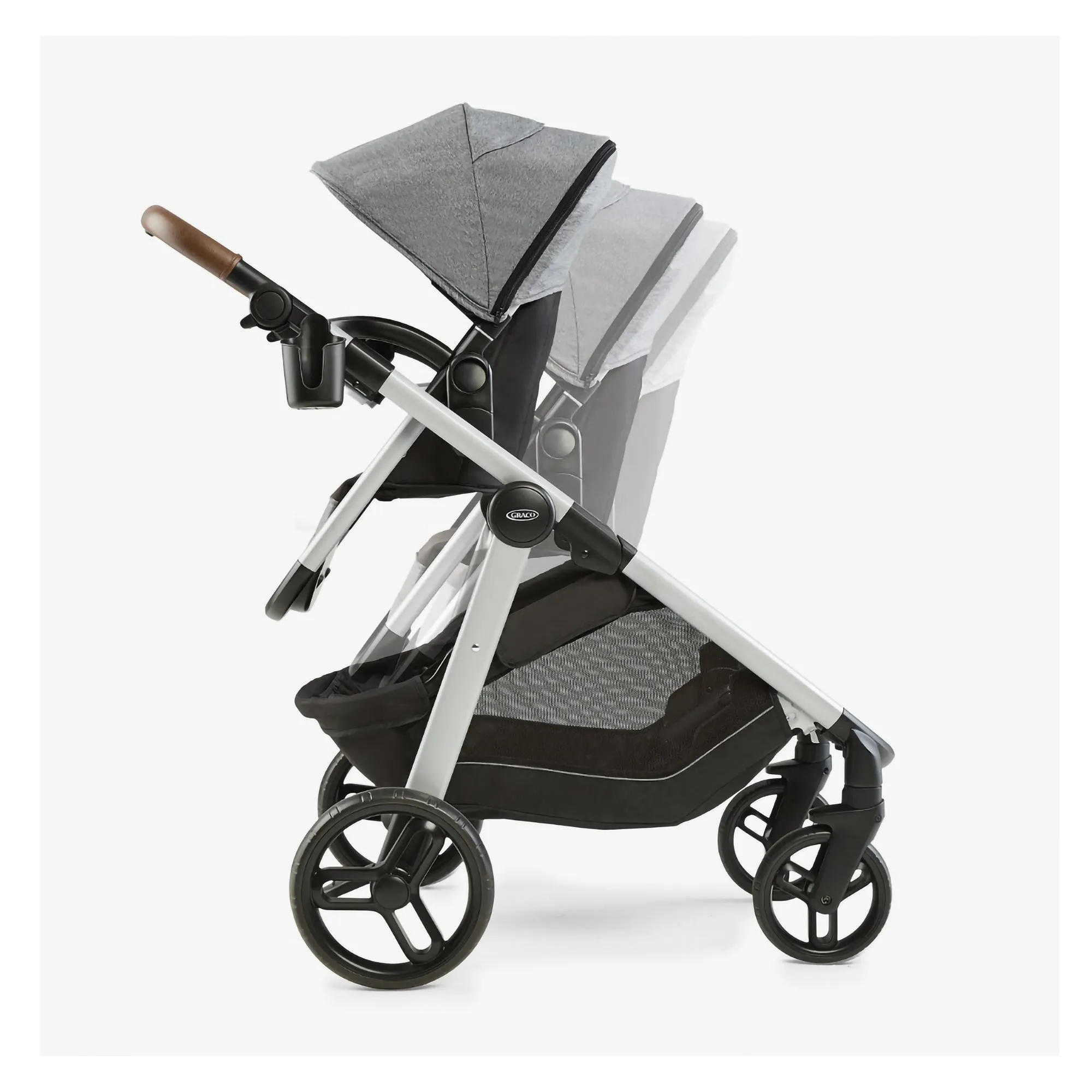 Stroller and car seat graco modes nest2grow, riordan