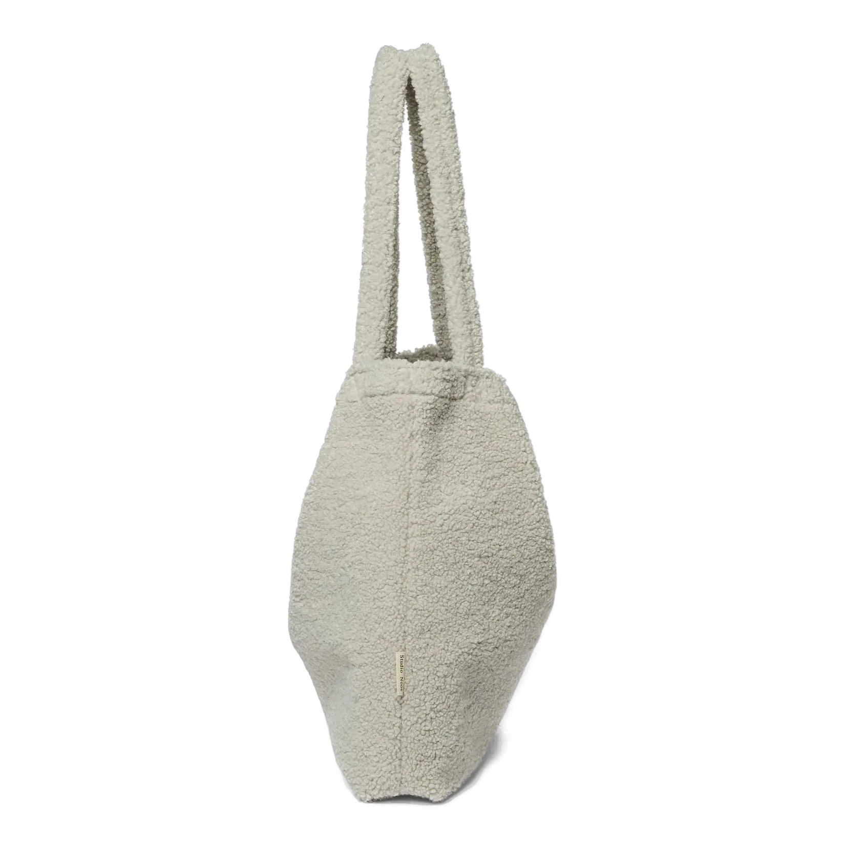 Studio Noos Oversize Mama Stroller Bag (Light Grey Teddy)