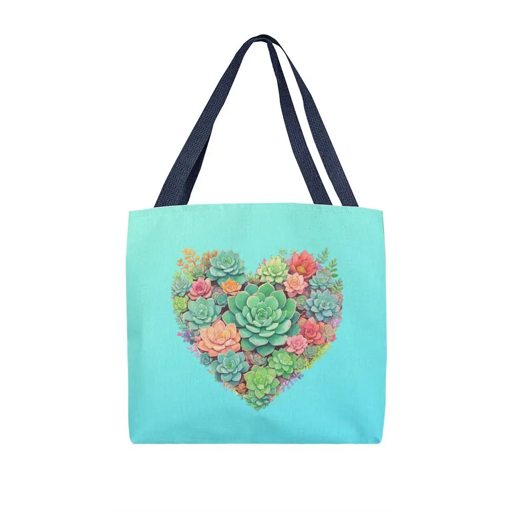 Succulent Heart Classic Tote Bag