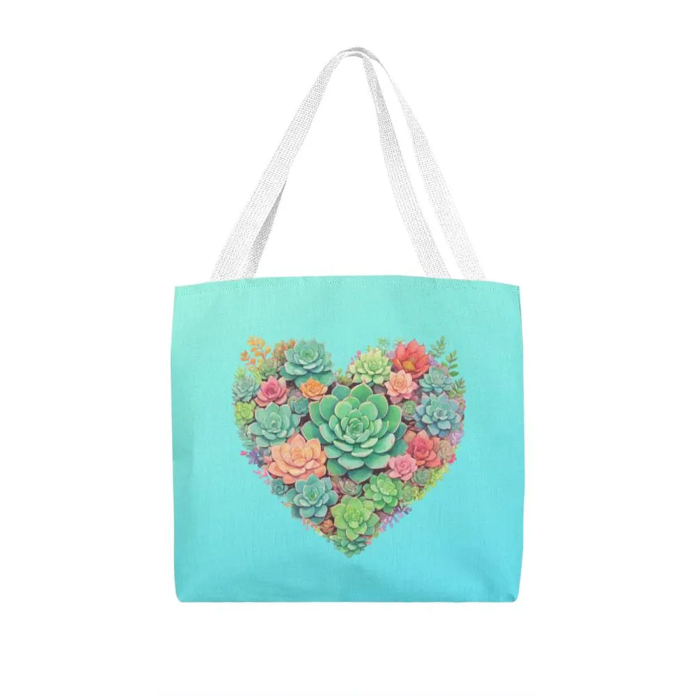 Succulent Heart Classic Tote Bag