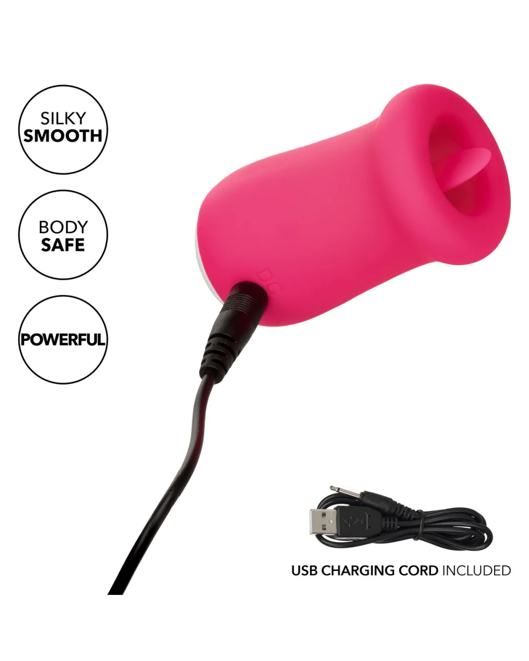 Sugar Craze Licking Tongue Vibrator with Lid