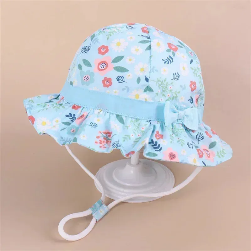 Summer Baby Panama Hat – Cartoon UV Sun Hat for Boys & Girls (Toddler Bucket Cap)