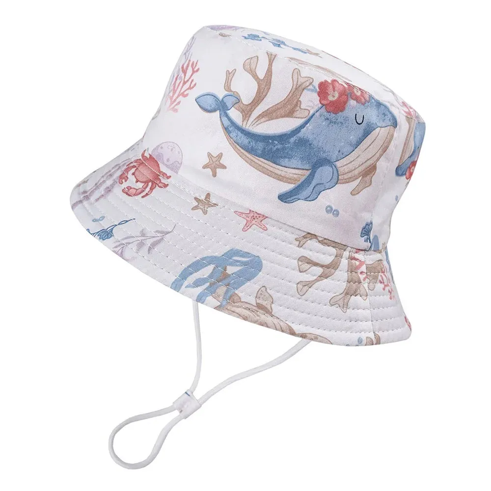 Summer Baby Panama Hat – Cartoon UV Sun Hat for Boys & Girls (Toddler Bucket Cap)