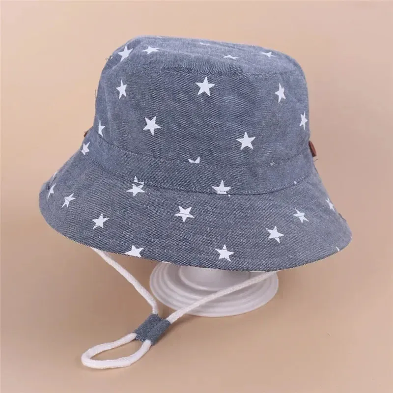 Summer Baby Panama Hat – Cartoon UV Sun Hat for Boys & Girls (Toddler Bucket Cap)
