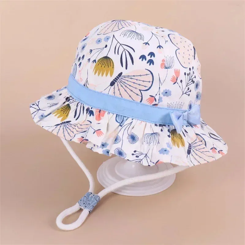 Summer Baby Panama Hat – Cartoon UV Sun Hat for Boys & Girls (Toddler Bucket Cap)