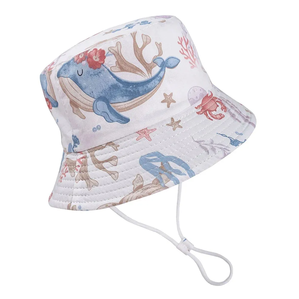 Summer Baby Panama Hat – Cartoon UV Sun Hat for Boys & Girls (Toddler Bucket Cap)