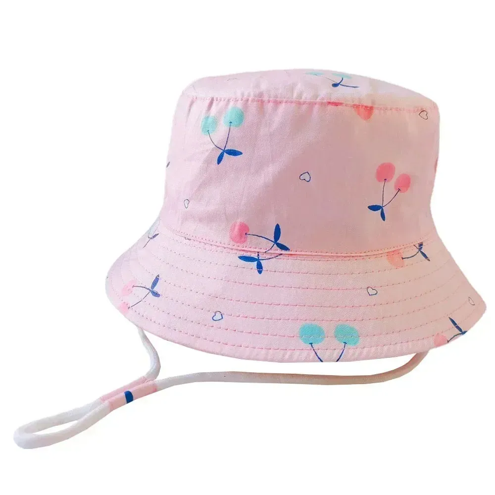 Summer Baby Panama Hat – Cartoon UV Sun Hat for Boys & Girls (Toddler Bucket Cap)