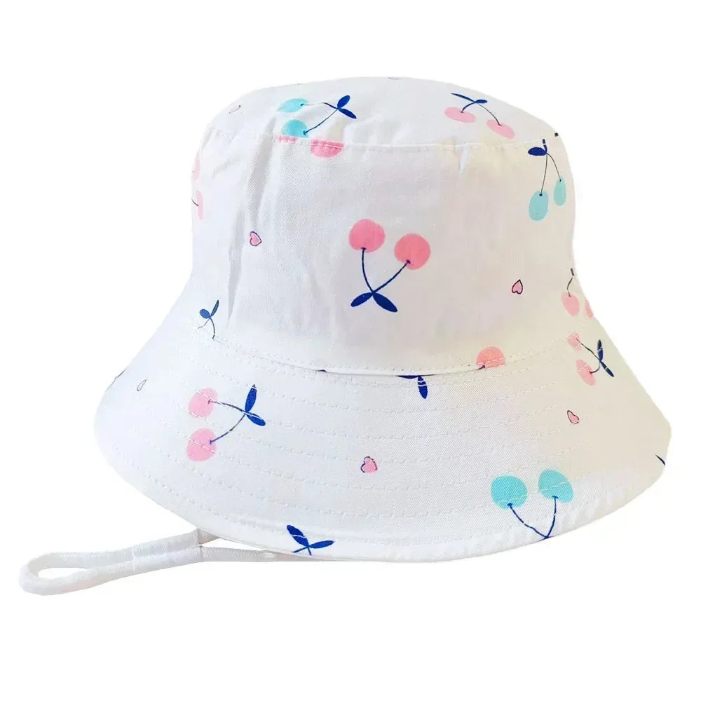 Summer Baby Panama Hat – Cartoon UV Sun Hat for Boys & Girls (Toddler Bucket Cap)