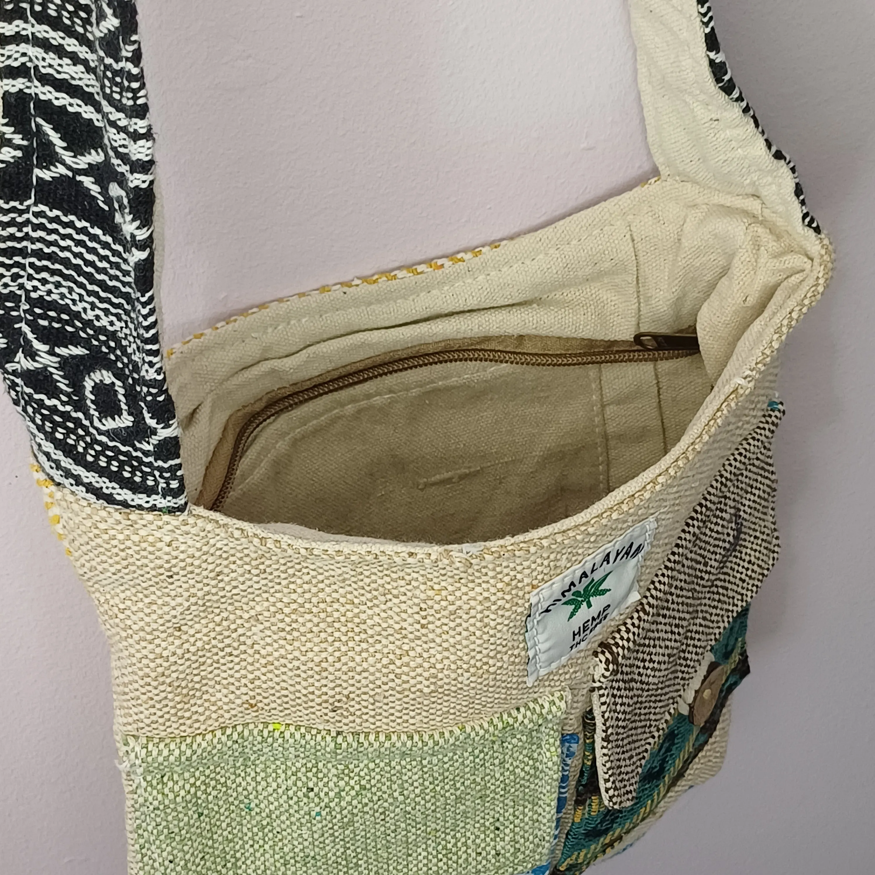 Sunshine Hemp Sling Bag