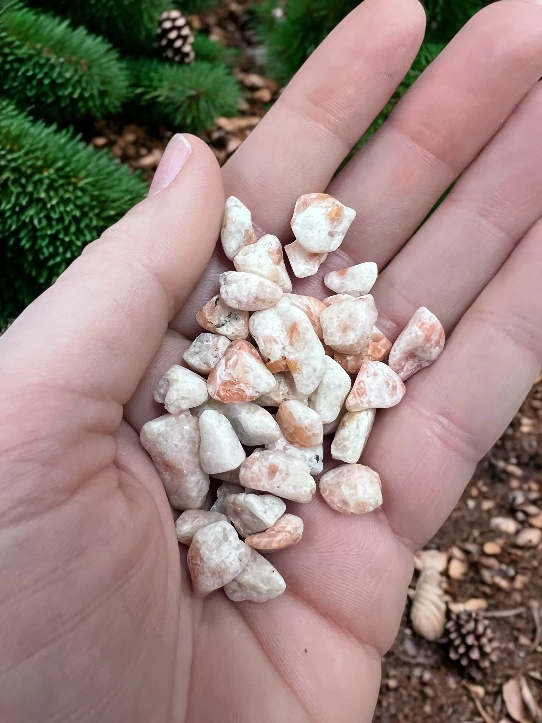 Sunstone Gemstone Chips