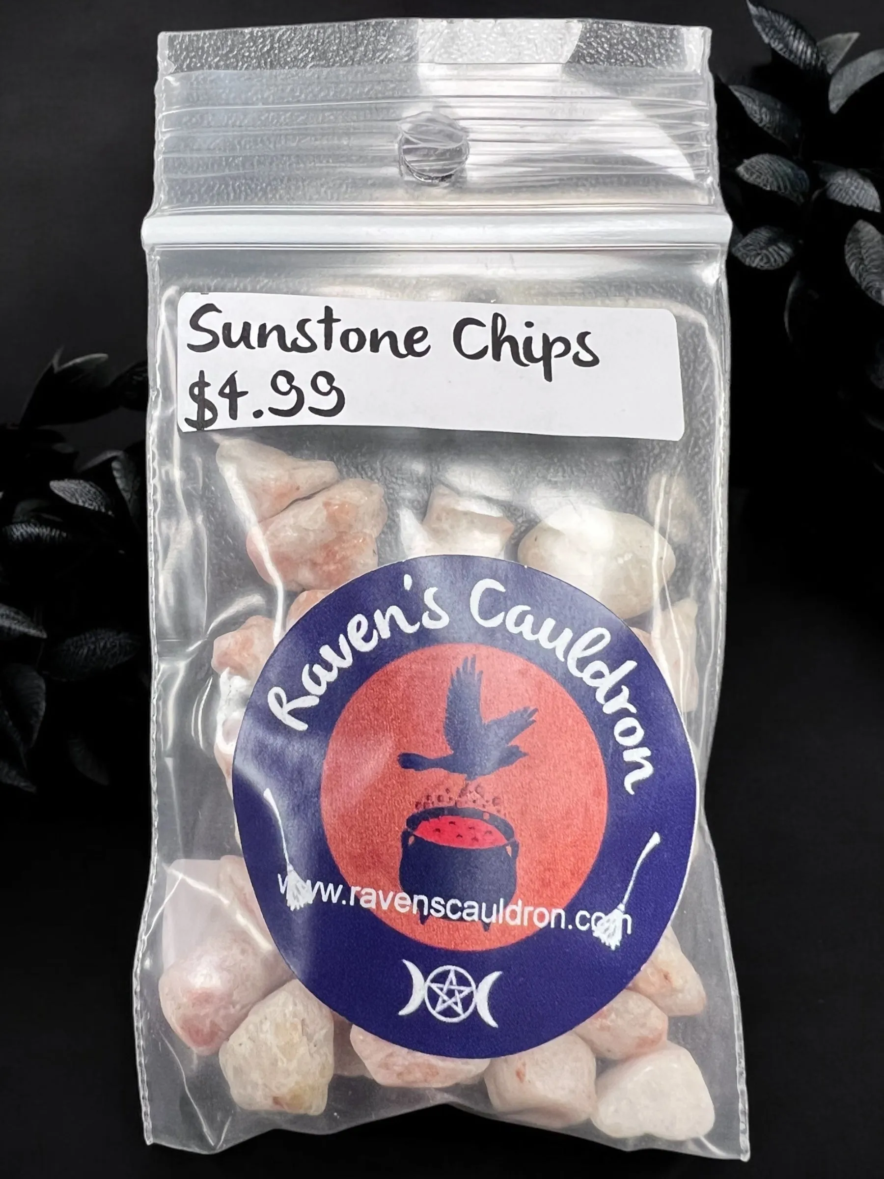 Sunstone Gemstone Chips