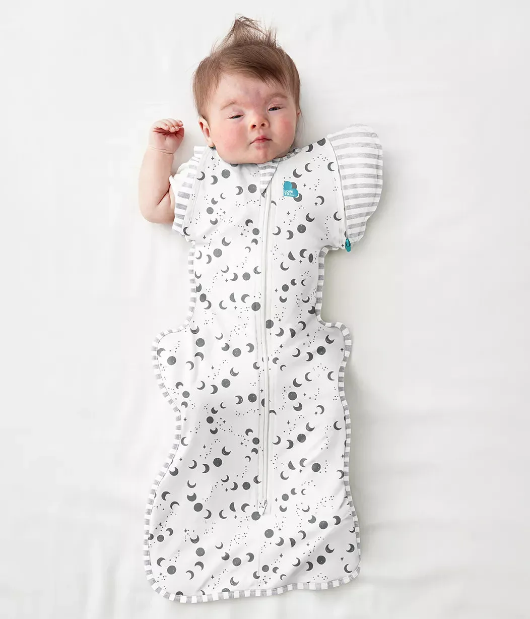 Swaddle Up Transition Bag Lite Bamboo 0.2 TOG Moonscape White