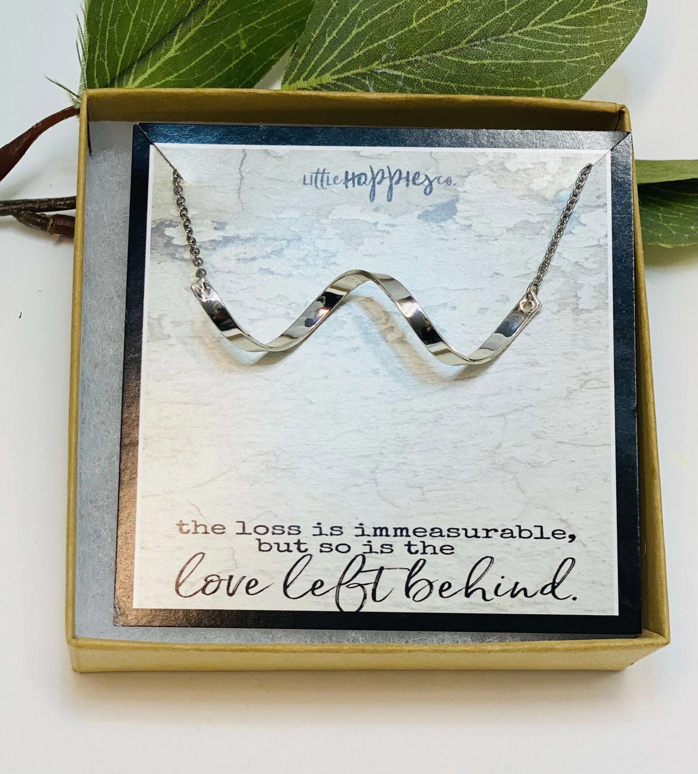 Sympathy Gift Loss of Father, Sympathy Gift, Sympathy Gift Loss of Mother, Bereavement Gift, Memorial Necklace, Sympathy/Grief Necklace