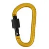 Tactical Steel D-Shape Carabiner Keychain Clip - Durable Multi-Use Hook for Outdoor Camping Gear, 80mm