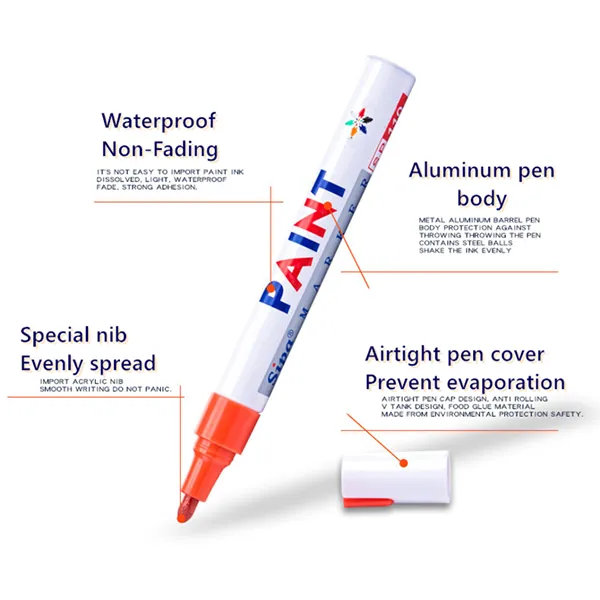 Take Pride in Your Tires! - Waterproof, Non-Fading Tire Paint Pen