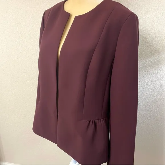 Talbots Seasonless Crepe Jacket Blazer - Size 16
