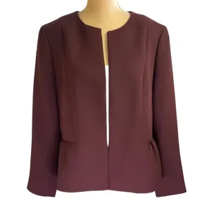 Talbots Seasonless Crepe Jacket Blazer - Size 16