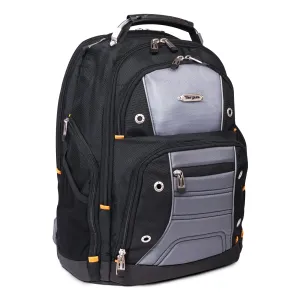Targus Drifter II Laptop Backpack, Black/Gray - Backpack for Men, Business, Travel, Durable Water-Resistant Material Fits up to 17" Laptops (TSB239US)