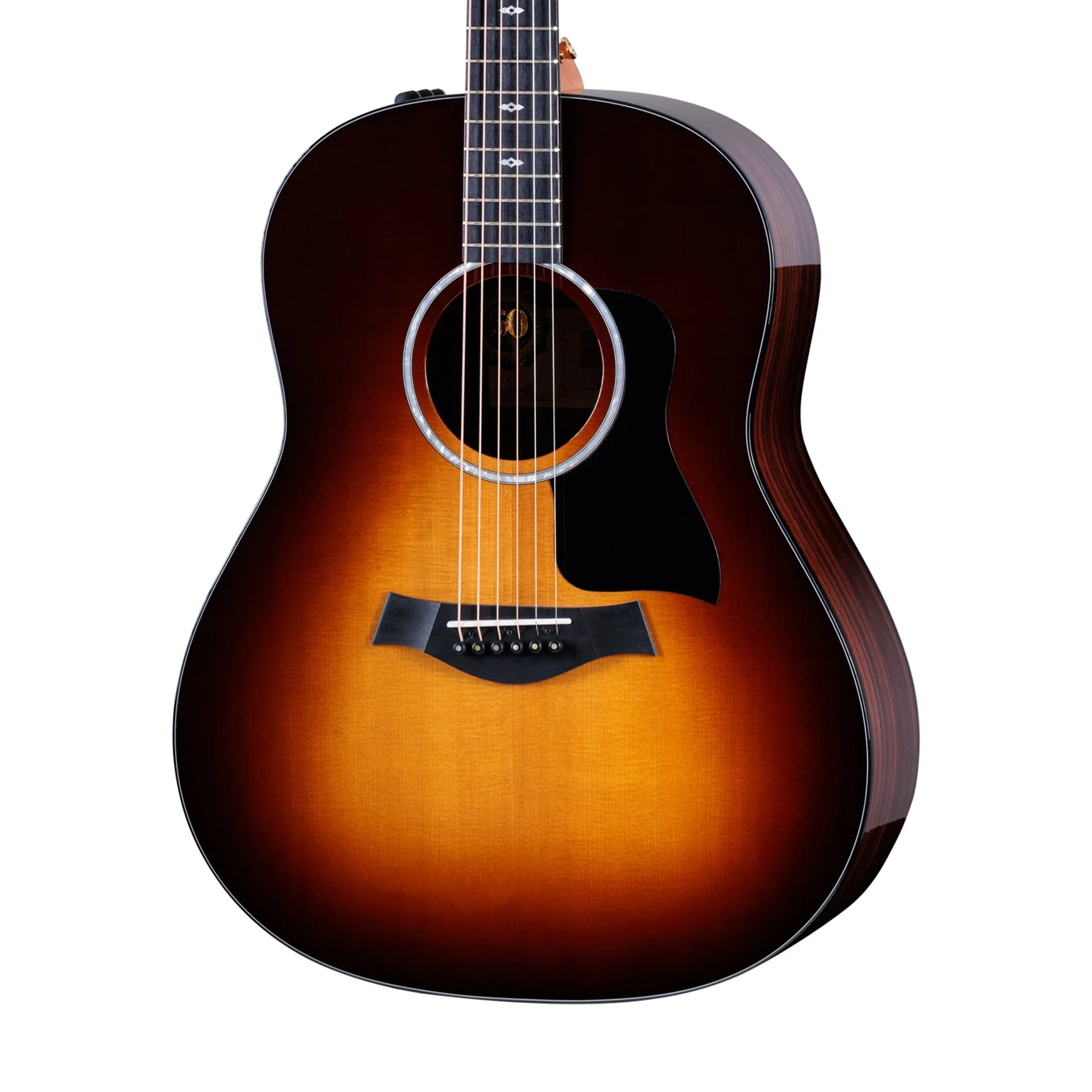 Taylor 50th Anniversary 217e-SB Plus LTD Acoustic Guitar w/Case, Sunburst Top
