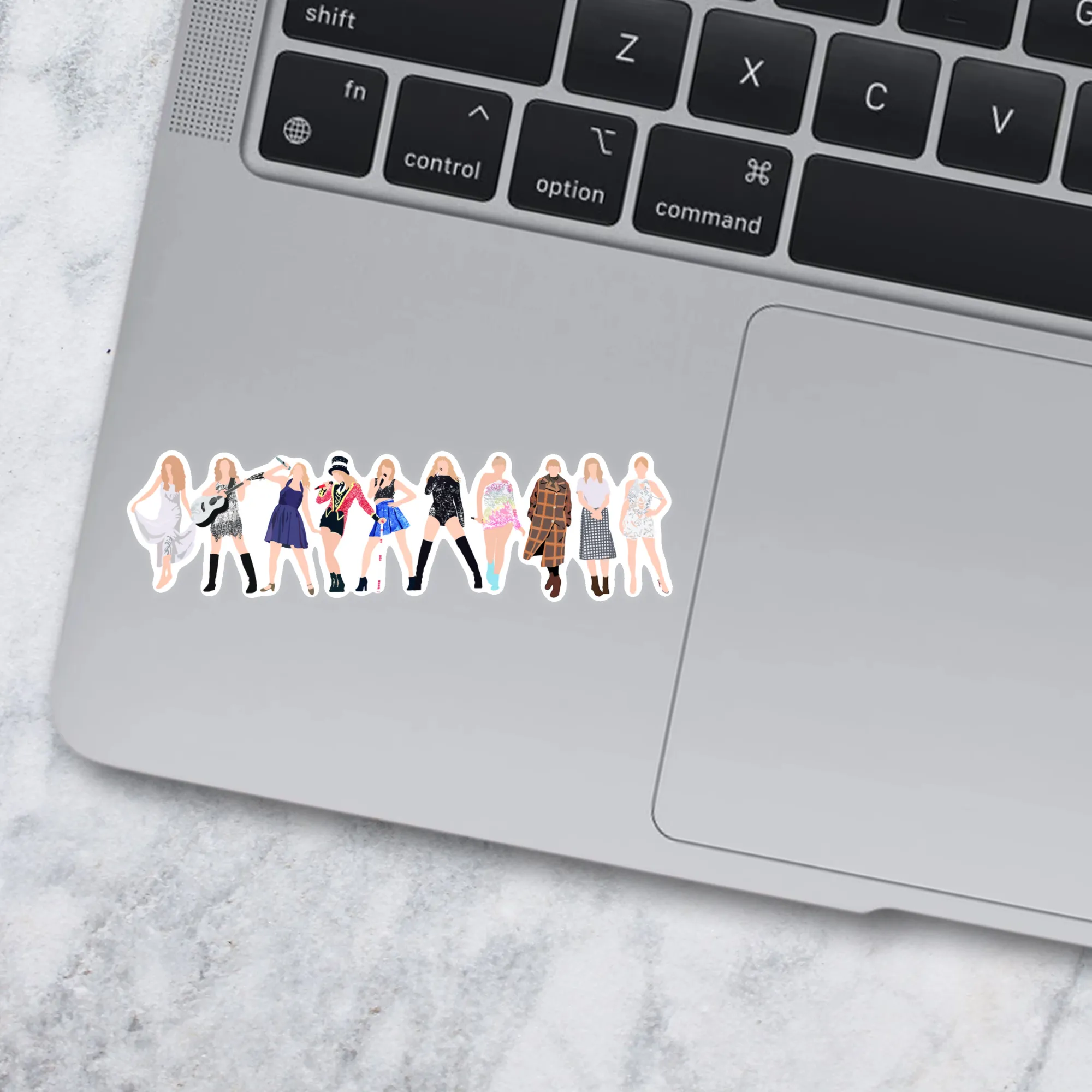 Taylor Swift Eras Waterproof Sticker