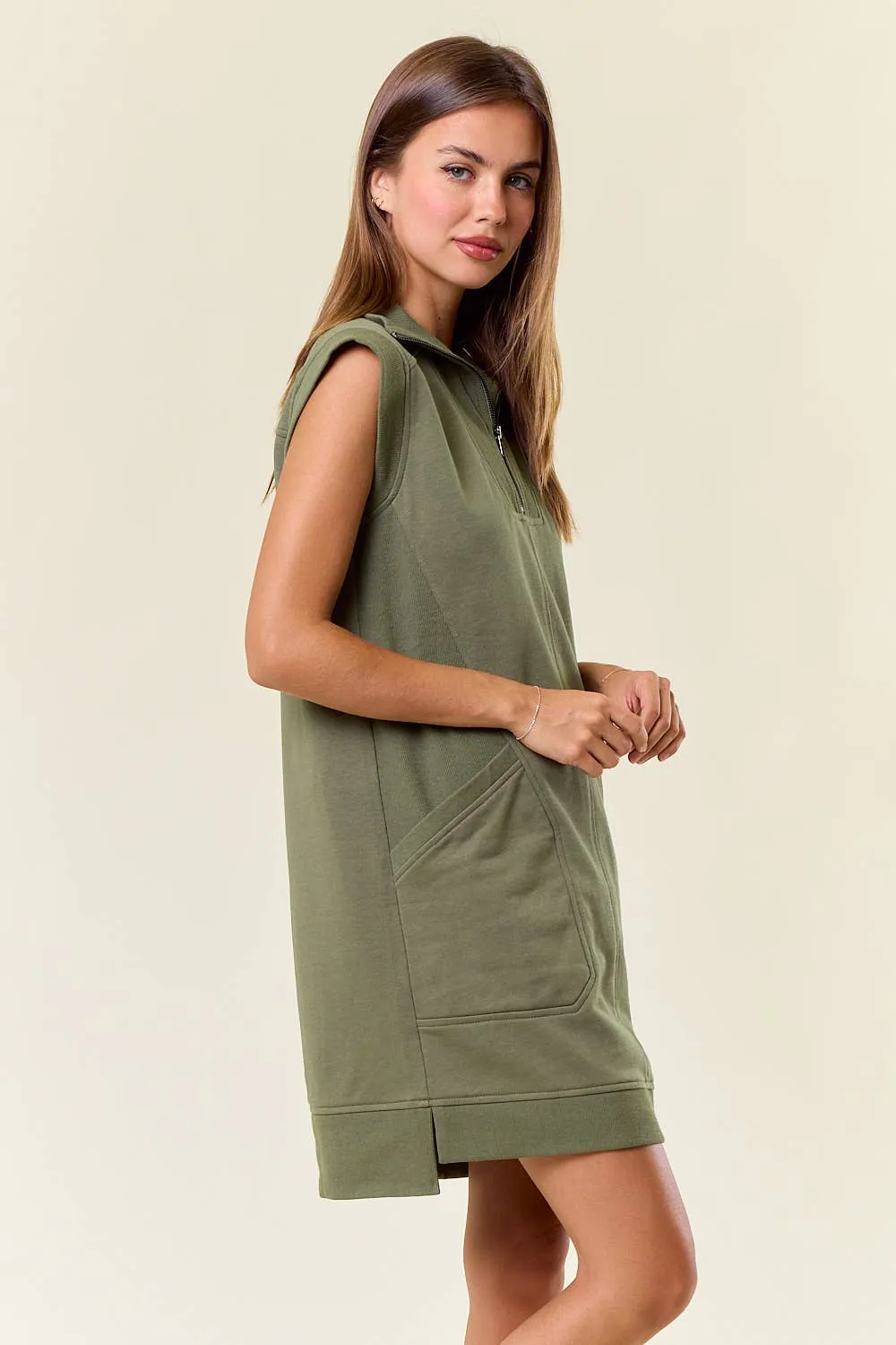 Taylor Zip Mini Dress