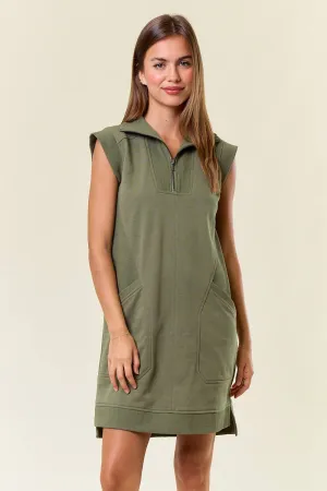 Taylor Zip Mini Dress