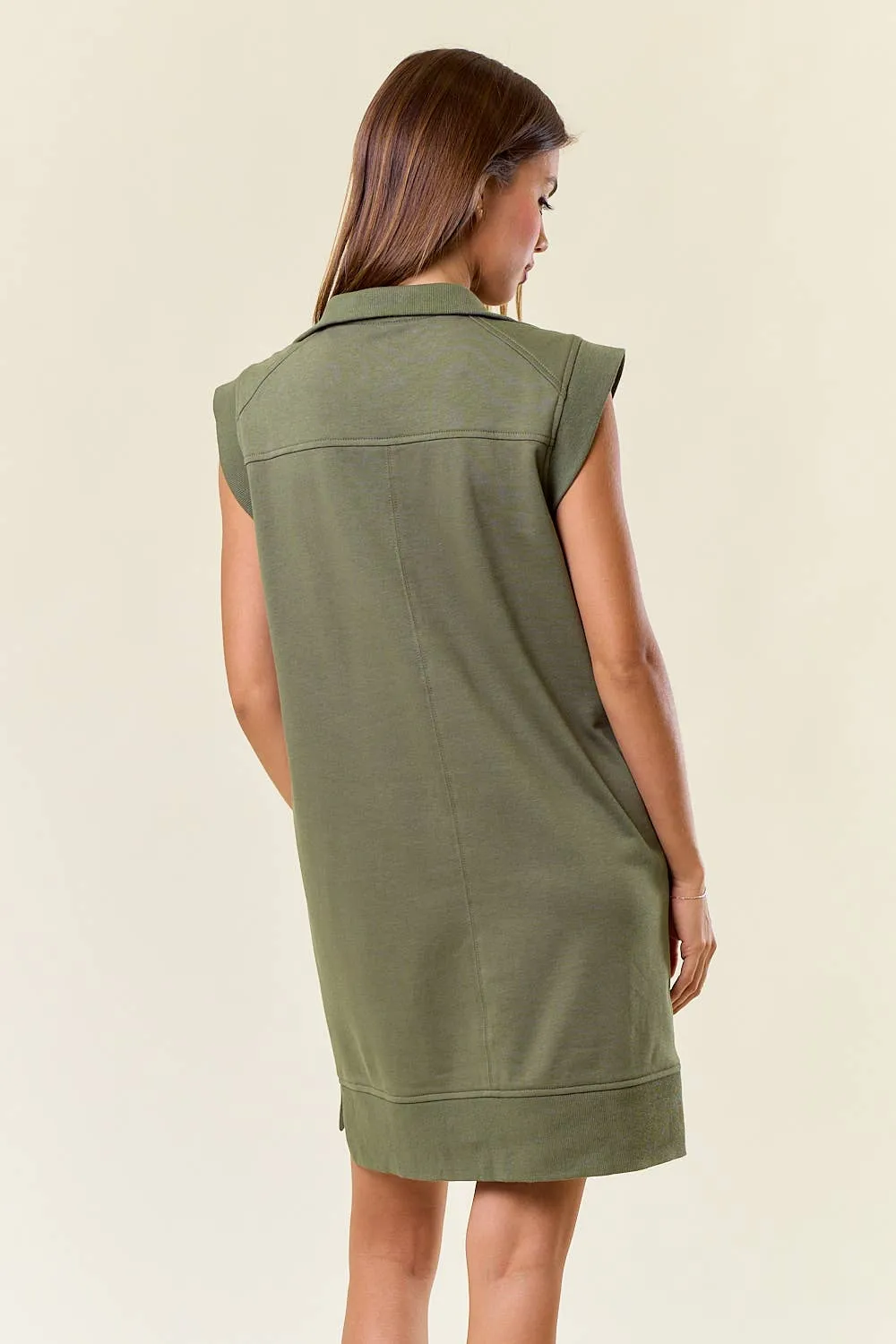Taylor Zip Mini Dress